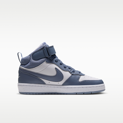 Nike Court Borough Mid 2 Big Kids' Shoes