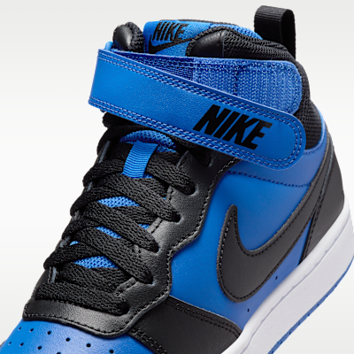 Nike Court Borough Mid 2 Big Kids' Shoes