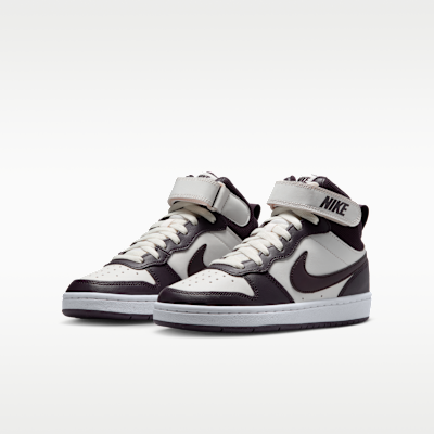 Nike Court Borough Mid 2 Big Kids' Shoes
