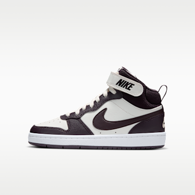 Nike Court Borough Mid 2 Big Kids' Shoes