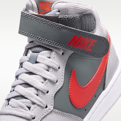 Nike Court Borough Mid 2 Big Kids' Shoes