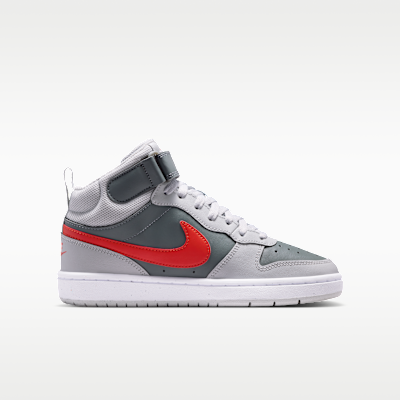 Nike Court Borough Mid 2 Big Kids' Shoes
