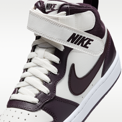 Nike Court Borough Mid 2 Big Kids' Shoes
