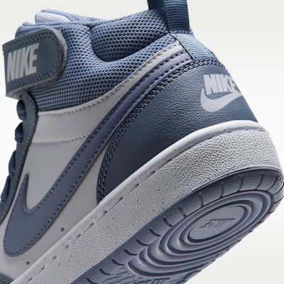 Nike Court Borough Mid 2 Big Kids' Shoes