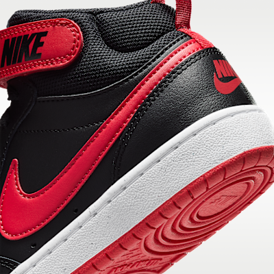 Nike Court Borough Mid 2 Big Kids' Shoes