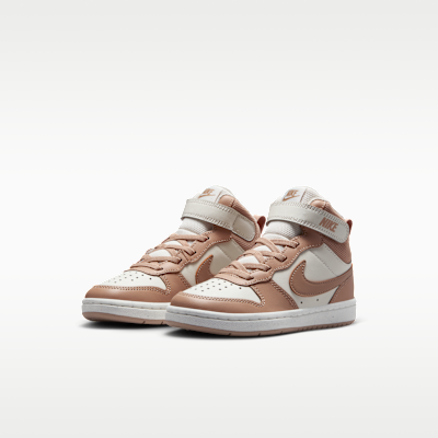 Nike Court Borough Mid 2 Little Kids' Shoes