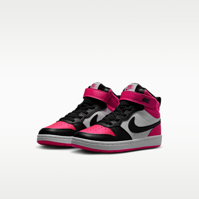 Nike Court Borough Mid 2 Little Kids' Shoes