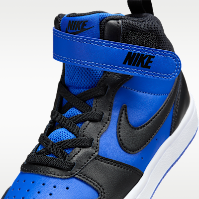 Nike Court Borough Mid 2 Little Kids' Shoes