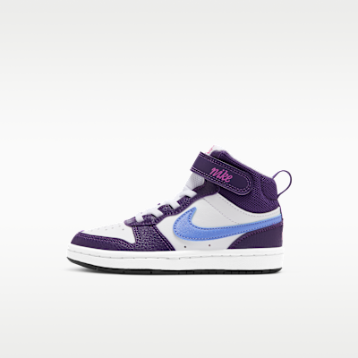 Nike Court Borough Mid 2 Little Kids' Shoes