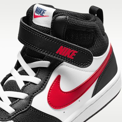 Nike Court Borough Mid 2 Little Kids' Shoes