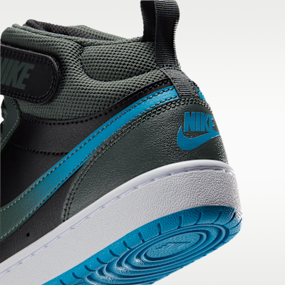 Nike Court Borough Mid 2 Big Kids' Shoes