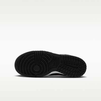 Dunk Low Protro "Black and Hot Punch" Big Kids' Shoes