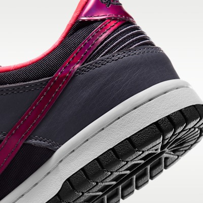 Dunk Low Protro "Black and Hot Punch" Big Kids' Shoes