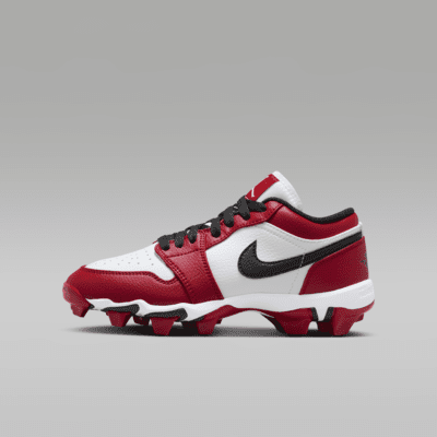 Jordan 1 Low Little/Big Kids' Cleats