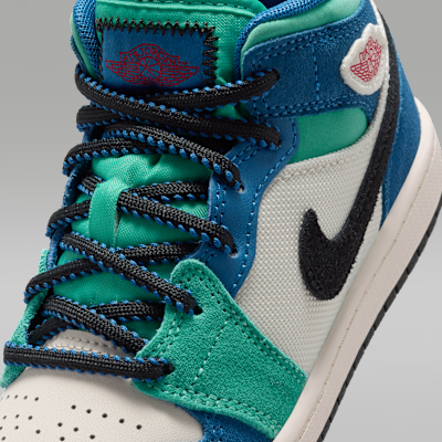 Jordan 1 Mid SE Little Kids' Shoes