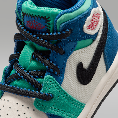 Jordan 1 Mid SE Baby/Toddler Shoes