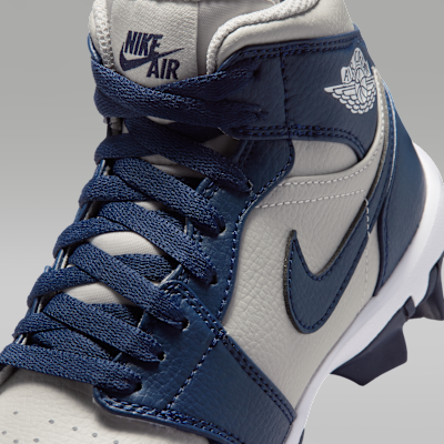 Jordan 1 Mid Little/Big Kids' Cleats