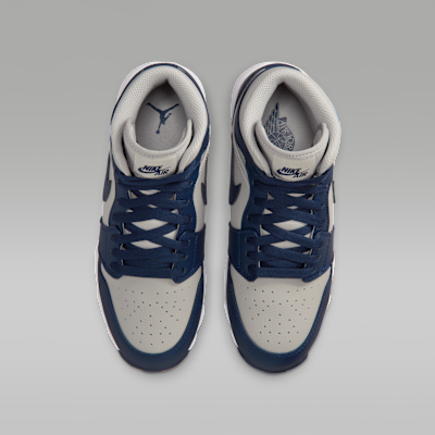Jordan 1 Mid Little/Big Kids' Cleats
