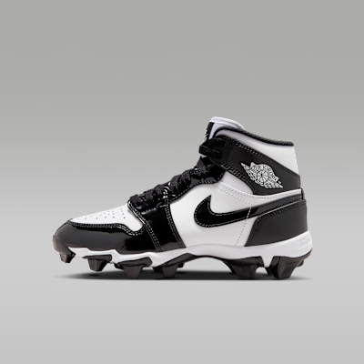 Jordan 1 Mid Little/Big Kids' Cleats