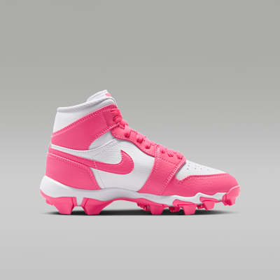 Jordan 1 Mid Little/Big Kids' Cleats