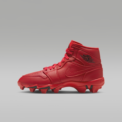 Jordan 1 Mid Little/Big Kids' Cleats