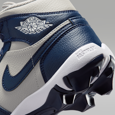 Jordan 1 Mid Little/Big Kids' Cleats