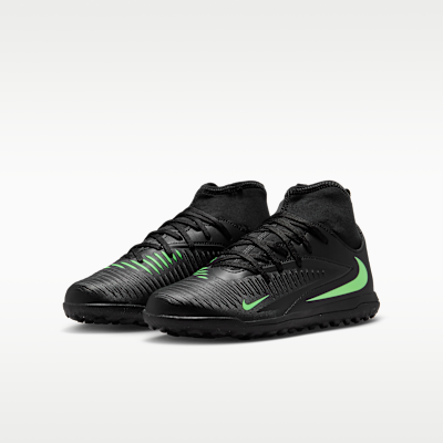 Nike Jr. Phantom 6 High Club Big Kids' Turf Soccer Shoes