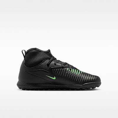 Nike Jr. Phantom 6 High Club Big Kids' Turf Soccer Shoes