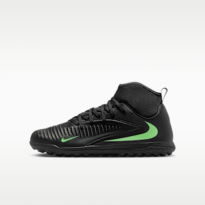 Nike Jr. Phantom 6 High Club Big Kids' Turf Soccer Shoes