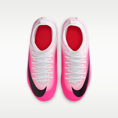 Nike Jr. Mercurial Superfly 11 Club Big Kids' Multi-Ground High-Top Soccer Cleats
