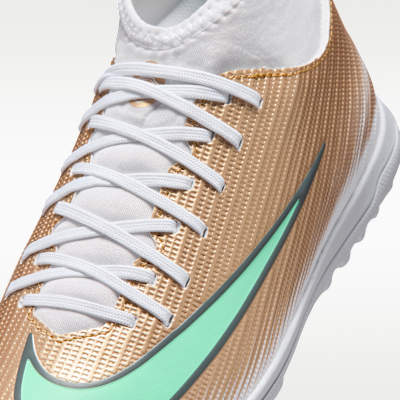 Nike Jr. Mercurial Superfly 11 Club "Kylian Mbappé" Big Kids' Turf High-Top Soccer Shoes