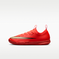 Nike Jr. Mercurial Vapor 17 Academy Big Kids' Indoor/Court Low-Top Soccer Shoes