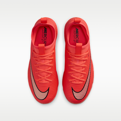 Nike Jr. Mercurial Vapor 17 Academy Big Kids' Turf Low-Top Soccer Shoes
