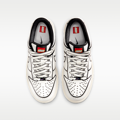 Nike Dunk Low x LEGO® Collection Big Kids' Shoes