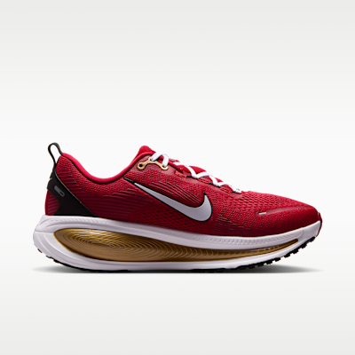 Nike Vomero 18 (San Francisco 49ers) Men's NFL Road Running Shoes