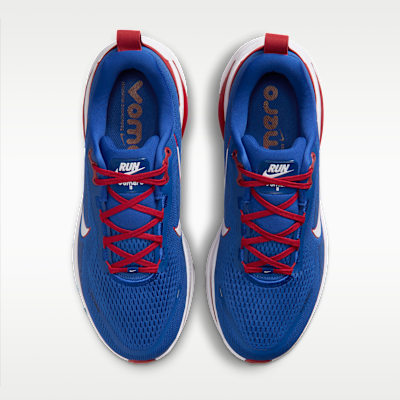 Nike Vomero 18 (New York Giants) Men's NFL Road Running Shoes
