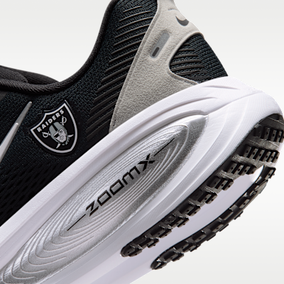 Nike Vomero 18 (Las Vegas Raiders) Men's NFL Road Running Shoes