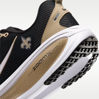 Nike Vomero 18 (New Orleans Saints) Men's NFL Road Running Shoes