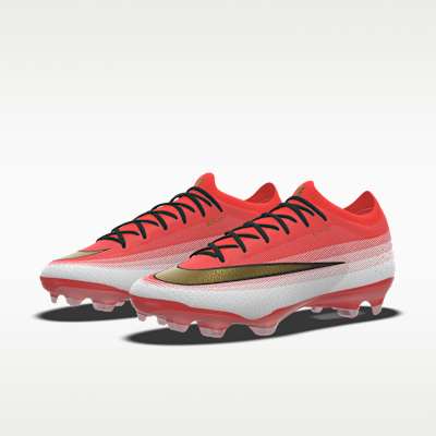 Nike Mercurial Vapor 17 Elite By You Custom Firm-Ground Low-Top Soccer Cleats