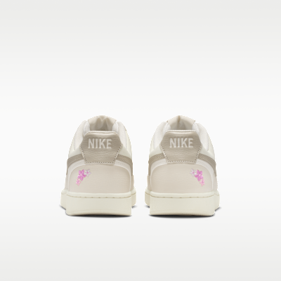 Nike Court Vision Low SE "Stitched Floral" Women's Shoes