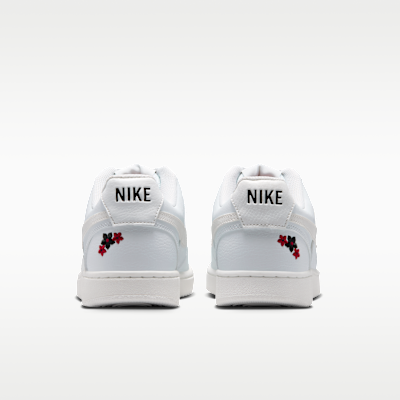 Nike Court Vision Low SE "Stitched Floral" Women's Shoes