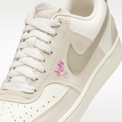 Nike Court Vision Low SE "Stitched Floral" Women's Shoes
