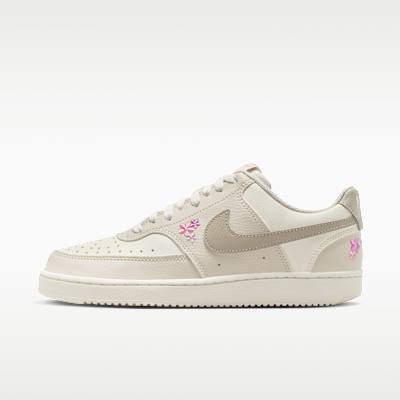 Nike Court Vision Low SE "Stitched Floral" Women's Shoes