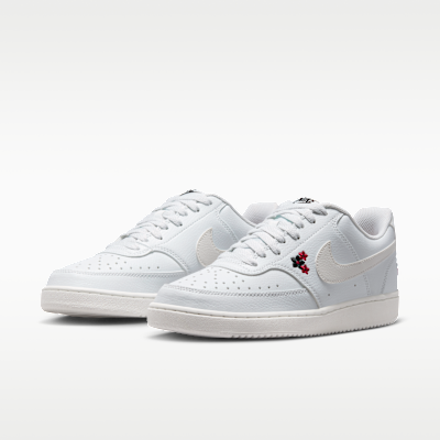 Nike Court Vision Low SE "Stitched Floral" Women's Shoes