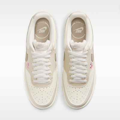 Nike Court Vision Low SE "Stitched Floral" Women's Shoes