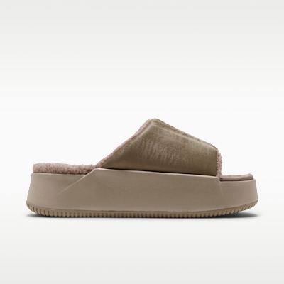 Nike Calm Elevation SE Faux Fur Women's Slides