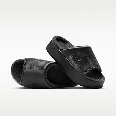 Nike Calm Elevation SE Faux Fur Women's Slides