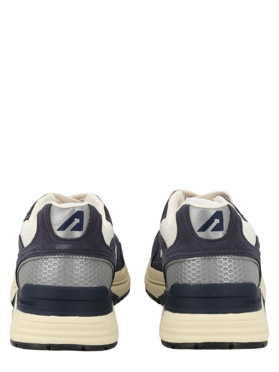 Hyperway Low Suede Mesh Layered Sneakers