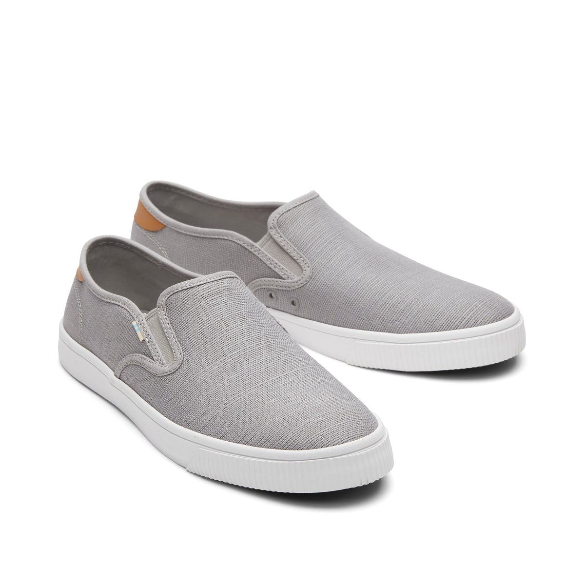 Baja Grey Heritage Canvas Slip On Sneaker