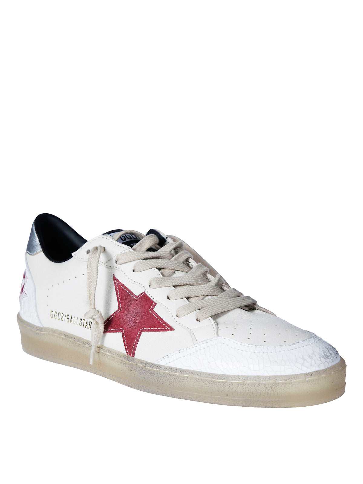 Ballstar Textured Low-Top Sneakers